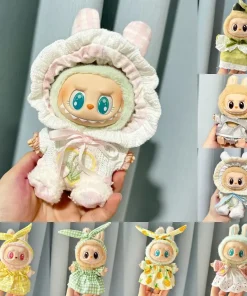 Plush Doll'S Clothes Outfit Accessories For Korea Kpop Exo Labubu V1 V2 Idol Dolls Sitting Party Fashion Skirt Clothing Gift