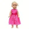 Labubu roupas suspensórios calças macacão saias para 15cm 17cm acessórios de boneca labubu 3