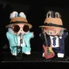 Cute Labubu Doll Clothes Outfit Accessories Chinese Traditional Set for 15CM 17CM Mini Dolls Clothing Girl Kid Gift Labubu Ropa 3