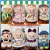 Only Selling Clothes 17cm First Second Generation Labubu Basketball Clothes Cute Doll Decoration Handmade Doll Clothes 3