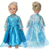 1 set of oatmeal-colored coat pink skirt and pants doll clothes for 18-inch (45.7cm) doll girls. Suitable for American dolls 3