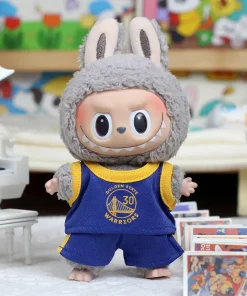 2025 Only Selling Clothes 17cm First Second Generation Labubu basketball Clothes Cute Doll Decoration Handmade Doll Clothes