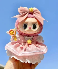 17cm Cute Baby Doll Clothes Accessories For Korea Kpop Labubu Idol Dolls Skirt Doll Clothes Clothing Accessories Labubu Clothes