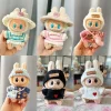 Cute Plush Doll’S Clothes 17cm Labubu I II Bib Pants Hat Shoes Idol Dolls Sitting Party Clothing Accessories For Korea Kpop Exo 2