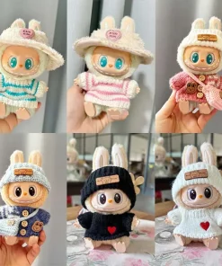Only Labubu Clothes Labubu Doll Accessories Kawaii Cute Doll Ornament Clothes DIY Dress Up Toys for Girls Creative Labubu Toys