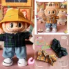 Labubu Sitting Party Series Summer Sweet Yarn Skirt Hat Set for Labubu V1 V2 V3 Accessories Labubu Clothes 3