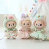 Hot 17cm Labubu Macaron Sitting Pie Clothes Only Doll Clothes Accessories For Labubu Time To Chill Doll Clothes In Stock