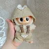 17cm Mini Plush Doll’S Clothes Labubu I II Idol Dolls Sitting Party Clothing Black Skirt Accessories for Korea Kpop Exo 2