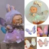 Mini Doll’S Clothes Outfit Accessories For Korea 15-17cm Labubu New Year’s clothes Strawberry sweater polka dot bow Clothing 2
