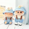 17cm Mini Plush Doll’S Clothes Outfit Accessories For Korea Kpop Exo Labubu Idol V1 V2 Strap skirt set Clothing Gift 2
