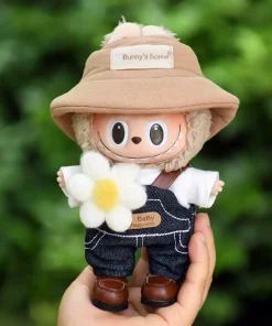 New Labubu Doll Clothes Set for V1/V2 Ropa Labubu Dolls Strap Pants Set