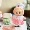 17cm Labubu Doll Outfits Designer Luxury Labubu Doll Clothes Striped Suit Plush Toys Clothes Labubu Doll Accessories ﻿ 3
