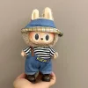 Fashion mini clothes for 17cm labubu doll clothes hoodies color game hoodies accessories dolls dress up beautiful decorations 3