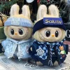 Fashion Sports Doll Clothes For 17cm Labubu Zip-up Cute Mini Doll Shirts As Kid Toy Girl Gift Sports Suit