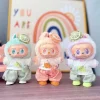 Only Clothes The First Second And Third Generation Labubu Clothes Hanging Accessories Sitting Baby Clothes Cloud Velvet Brown 3