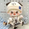Only Labubu Clothes Labubu V3.0 Vinyl Pendant Clothes Strawberry Polka-Dot Cake Skirt With Headdress Set Without Baby. 2