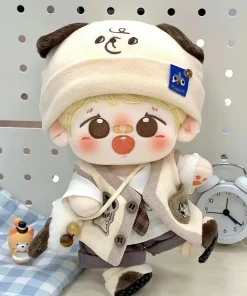 20cm Cotton Doll Clothes Cloth Little Dog Cute Set Plush Doll Doll Clothes Interchangeable Gift Cute Doll Clothes No Doll
