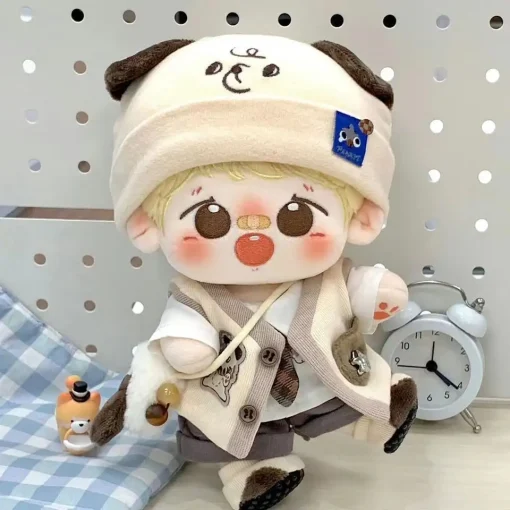 20cm Cotton Doll Clothes Cloth Little Dog Cute Set Plush Doll Doll Clothes Interchangeable Gift Cute Doll Clothes No Doll