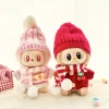 Only Clothes 2025 New First And Second Generation Labubu Doll Clothes Winter Knitted Set Cute And Fashionable One-Piece Dress