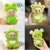 6.7inch labubu Clothing Accessories Set Hat + Clothes + (pants or skirt) Doll Clothes Suitable for Fashion Plush Dolls shoes 3