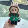 Only Clothing] First And Second Generation Labubu Clothing Pendants Baby Clothes Sandwich Cookies Overalls And Pants Accessories 2