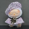 New 17cm Labubu Clothes Outfit Accessories for The Monster Korea Kpop Labubu Idol V1 V2 V3 Commando Jacket Clothing Pendant Mp5 2
