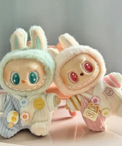 Mini Plush Doll'S Clothes Outfit Accessories For Korea Kpop Exo Labubu V1 V2 Idol Dolls Pit strip climbing suit Clothing Gift
