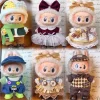 Mini Doll’S Clothes Outfit Accessories For Korea Kpop Exo 15-17cm Labubu Idol V1 V2 Baseball jersey pants shoes Clothing Gift 2