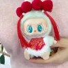 17cm Mini Plush Doll’S Clothes Outfit Accessories For Korea Kpop Exo Labubu I II Idol Dolls sit party sequined skirt Clothing 2