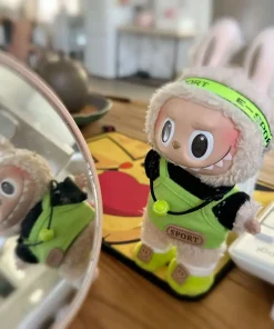 17cm Labubu Idol Dolls Clothes Cute Tennis Clothes Accessories Korea Kpop Exo Clothing Hoodie Plush Doll'S Clothes No Doll