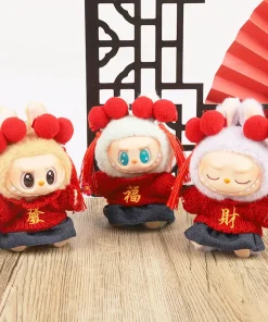 Only Clothes The 2025 New Labubu Vinyl Doll Cute Fashionable Cool And Trendy Spring Festival Fortune Set Casual Cute Clothes