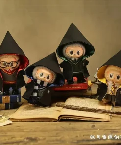 Labubu Rabu Doll Clothes Set Pendant Doll Clothes Decoration 15 17cm Size Doll Clothes School Uniform Magic Academy