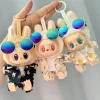 2025 NEW For Labubu 15cm Doll Clothing Sitting Party Doll Clothing cute Panda Shark Plush Jumpsuit Set Doll Clothing 3
