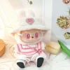 17cm labubu clothes outfit Plush doll clothes Macaron Cute Clothing DIY Kid Gift  Dog Clothes Hair accessories v1 v2 clothes 3