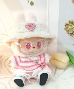 Only Labbubu Clothes Labubu Doll Accessories Kawaii Jewelry Cute Doll Ornament Christmas Gift Creative Labubu Keyring Kids Toys