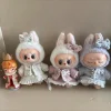 For 15-7 cm Labubu baby clothes sweet pearl noble small fragrant skirt set for labubu outfit clothing