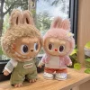Fashion Sports Doll Clothes For 17cm Labubu Zip-up Cute Mini Doll Shirts As Kid Toy Girl Gift Sports Suit 3