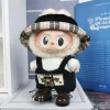 For 17cm Labubu Dopamine Overalls Set Trendy Vinyl Doll Clothes for Labubu Perfect for Stylish Doll Outfits 3