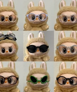 17cm Mini Plush Doll'S Clothes Outfit Accessories For Korea Kpop Exo Labubu Idol glasses sunglasses Clothing Gift
