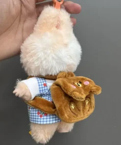 New Plush Animal Backpack For 15/17cm Vinyl Doll Carrier With Adjustable Straps Labubu Bag Replacement Doll Clothing Accessories