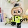 17cm Labubu Idol Dolls Retro Crown Headwear Princess Queen Wedding Dress Cute Korea Kpop Exo Hoodie Plush Doll’s Accessories 3