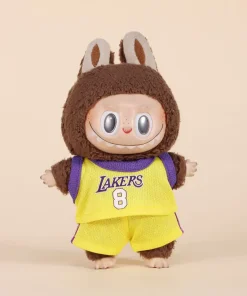 Sale Only Selling Clothes 17cm First Second Generation Labubu Basketball Clothes Cute Doll Decoration Handmade Doll Clothes Gift