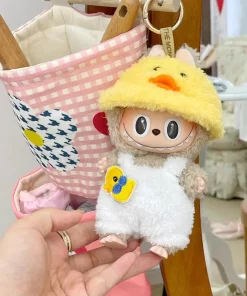 Labubu New 17 Cm Doll Clothes Cute And Fashionable Vinyl Blind Boxes Pendant Sets And Change Accessories Plush Cape Causal Sets