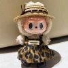 Doll Clothes For 17CM Labubu Clothes Cute Watermelon Style Accessories Mini Plush Doll Clothing for Labubu I II Idol Dolls 2