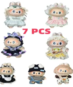 Labubu Sitting Party Bjd  Generation Second Generation Blind Box Clothing Plush Kpop Idol Exo Fashion To Replace Delicate Nice