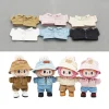 For 17cm Labubu Mokoko White Crown Yarn Skirt Elegant style Outfit Labubu Accessories Labubu Clothes 3