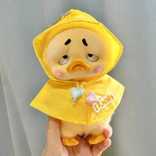 Annoying Duck Upset Duck Clothing Sex Candy Skirt Raincoat Plush Cute Baby Clothes Accessories Small Yellow Duck Doll Clothes