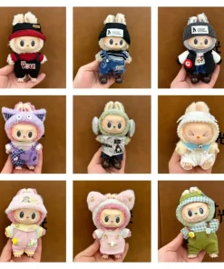 17cm Labubu Clothes Accessories First Generation Second Generation Doll Replacement Clothes Children's Toys Birthday Gift