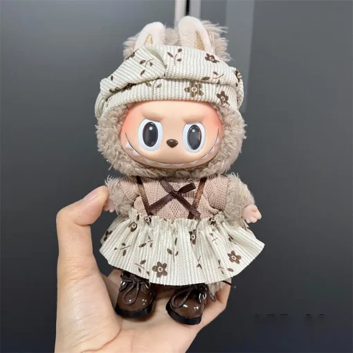 New Cute Outfit Accessories for 17cm Labubu V1 V2 Labubu's Plush Clothing Accessories High-quality