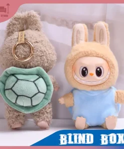 17cm Labubu Doll Clothes Plush Doll's Clothing Outfit Accessories Funny Turtle Clothes DIY Birthday Toy Gifts Doll Accessories